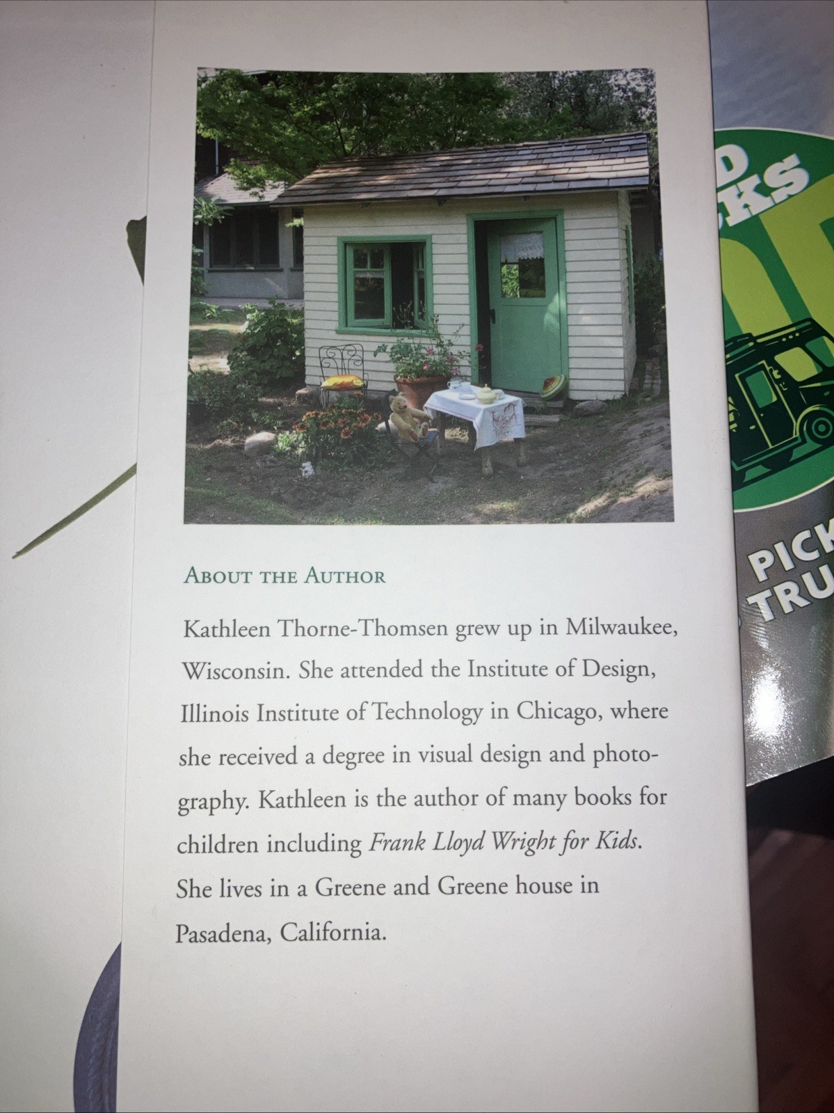 Greene and Greene for Kids by K. Thorne-Thomsen STUNNING BN