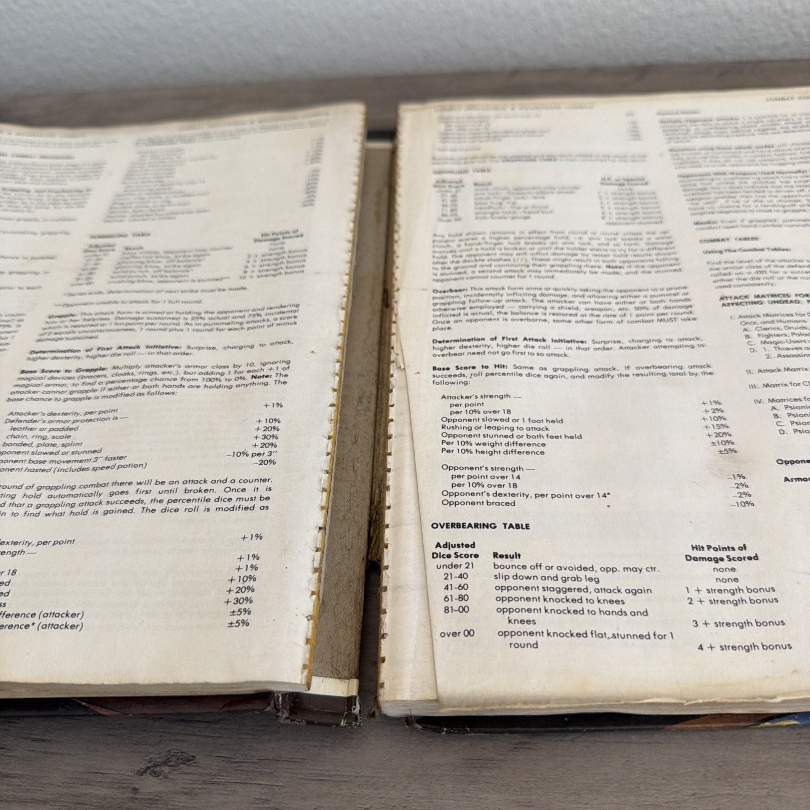 Advanced Dungeons & Dragons Dungeon Masters Guide Revised Edition 1979 D&D