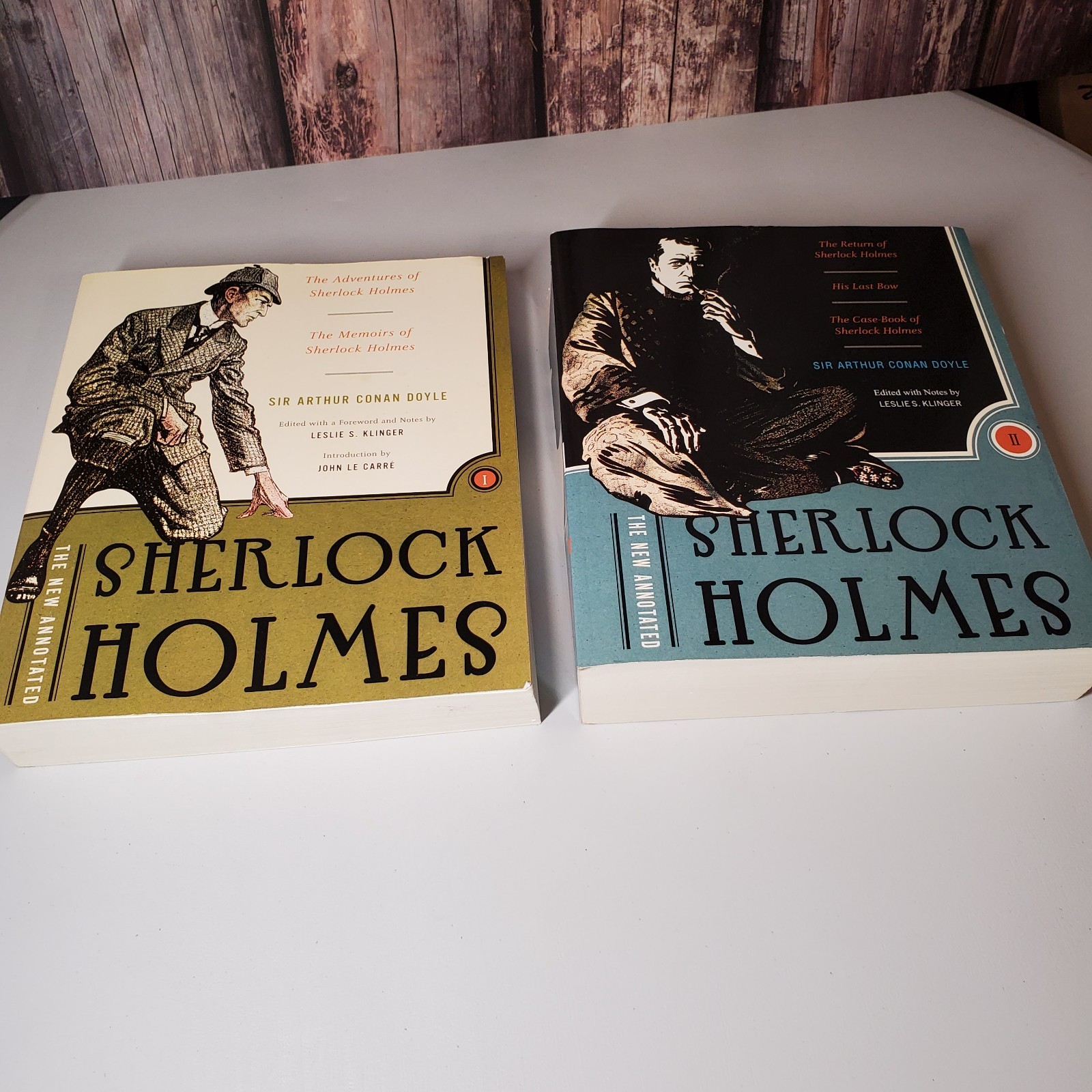 The New Annotated SHERLOCK HOLMES Volume 1&2 By Sir Arthur Conan Doyle Paperback
