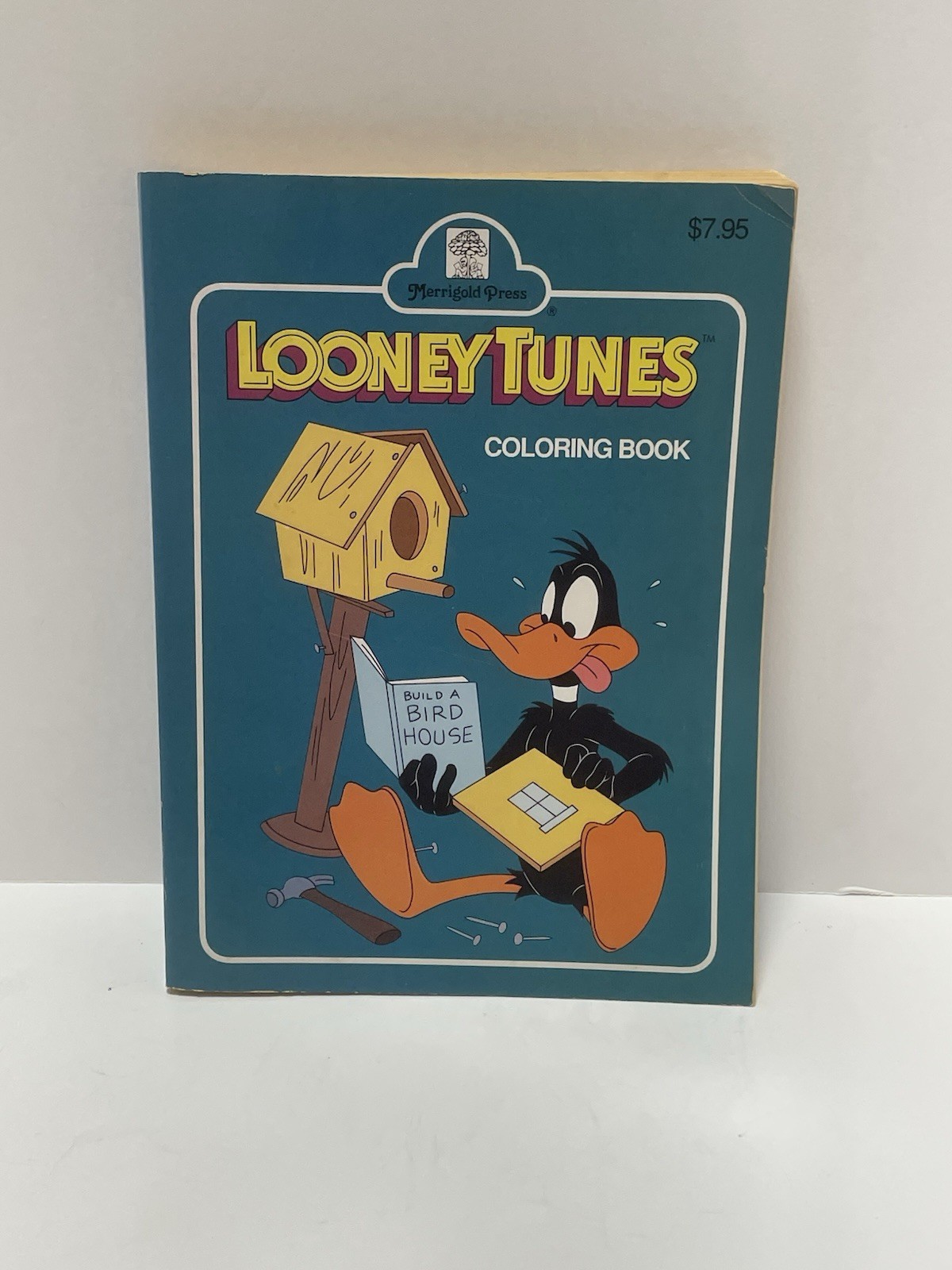 Vintage Looney Tunes Coloring Book Plus Activities RARE Daffy Duck Cover UNUSED