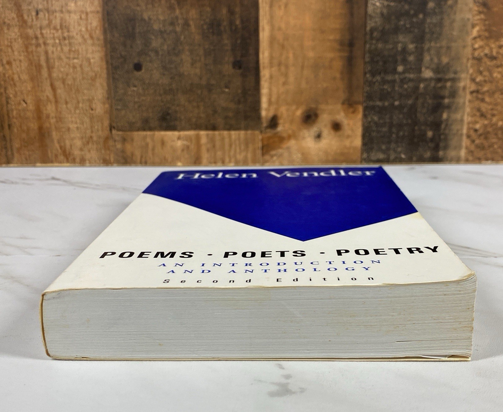 Poems Poets Poetry Helen Vendler 2nd Edition Paperback Anthology