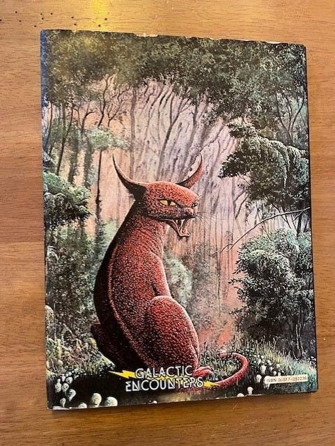 ALIENS IN SPACE by Steven Caldwell ( Hardcover Book 1979 Dust Jacket Sci-fi)