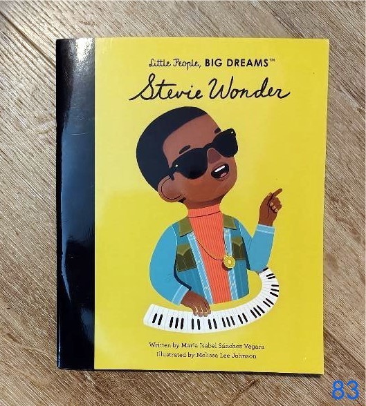 Stevie Wonder – Soft Cover Book – 2021