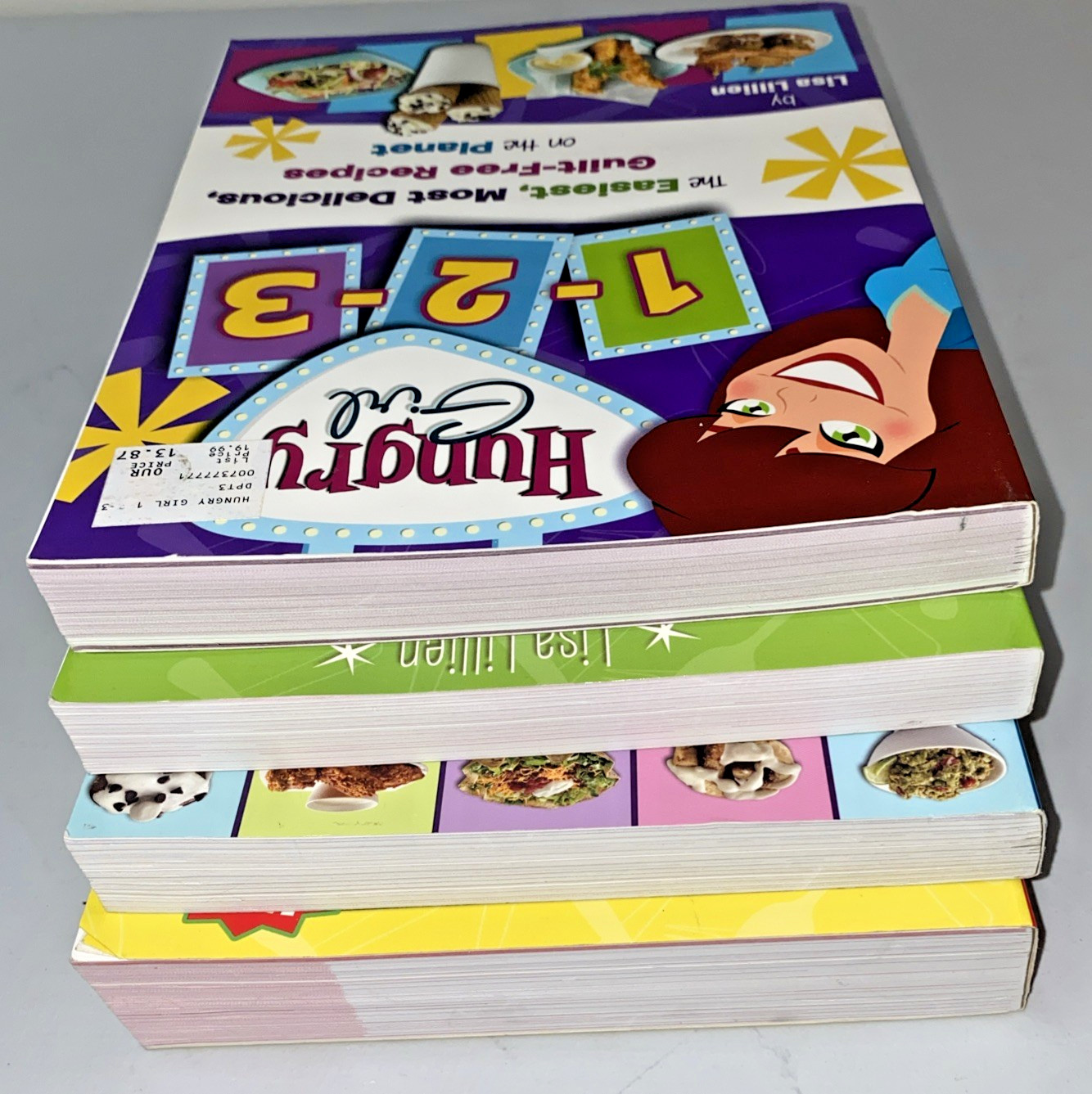 Hungry Girl Books Lot of 4 Lisa Lillien 300 200 1-2-3 Survival Strategies