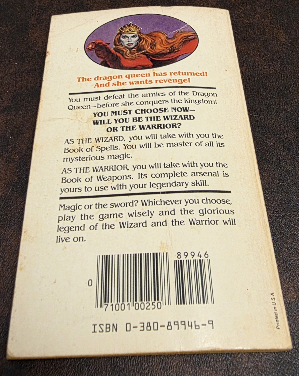 3 Wizards Warriors & You Lot #5 7 9 1985-6 First Eds, The Dragon Queen’s Revenge