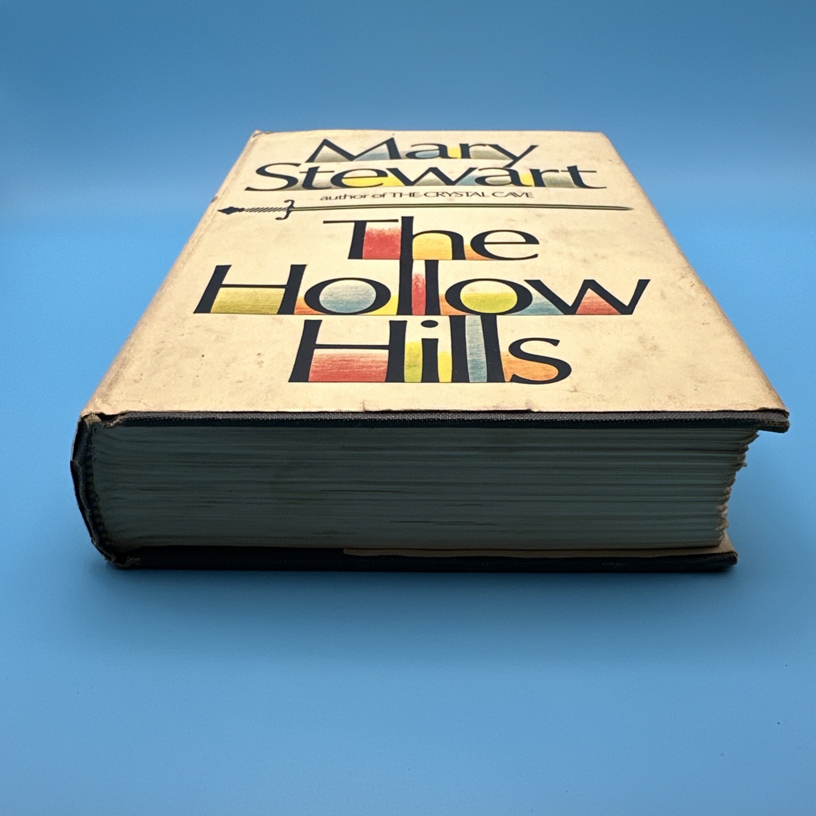 The Hollow Hills Mary Stewart HCDJ Book Club Edition 1973 Historical Fiction