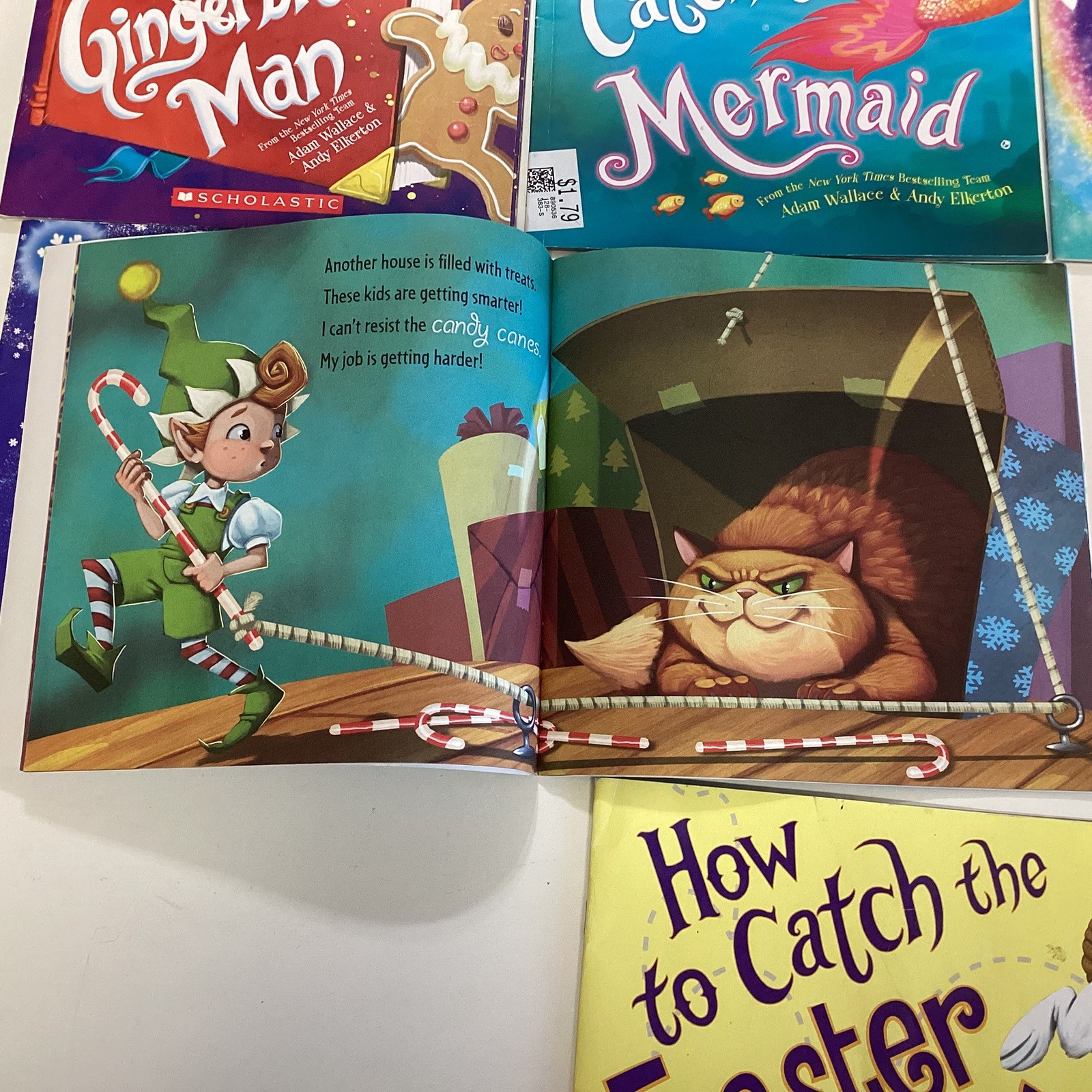 Adam Wallace Preschool Kindergarten 1st Grade Picture Children’s 10 Book Lot