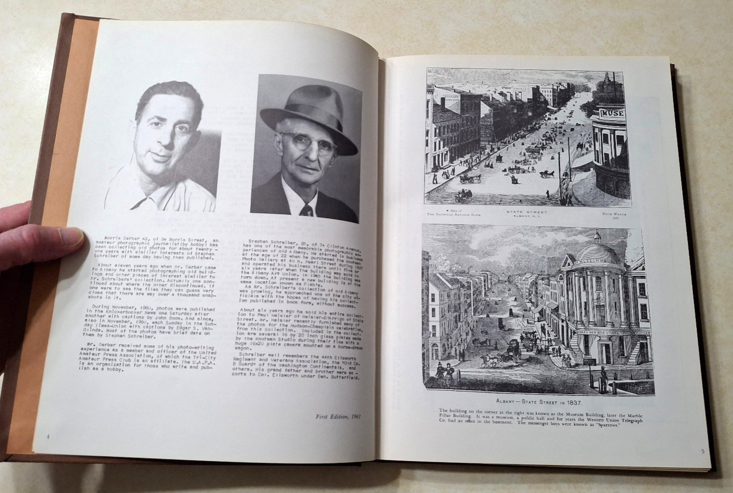 Old Albany Morris Gerber Collection Volume 1 2 3 Set Vintage NY History Photos