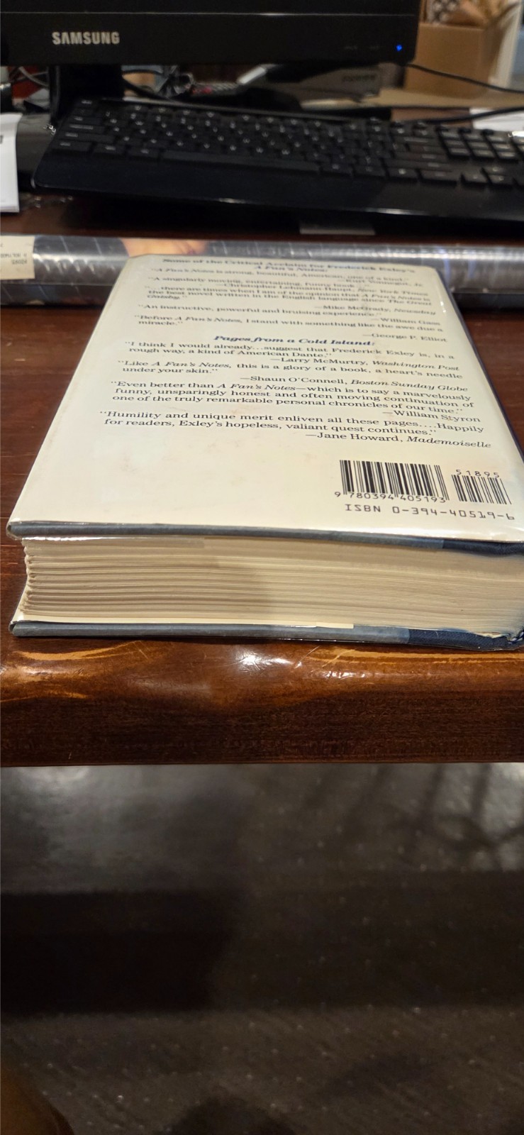 Pages From A Cold Island and Last Notes From Home, Frederick Exley’s last two