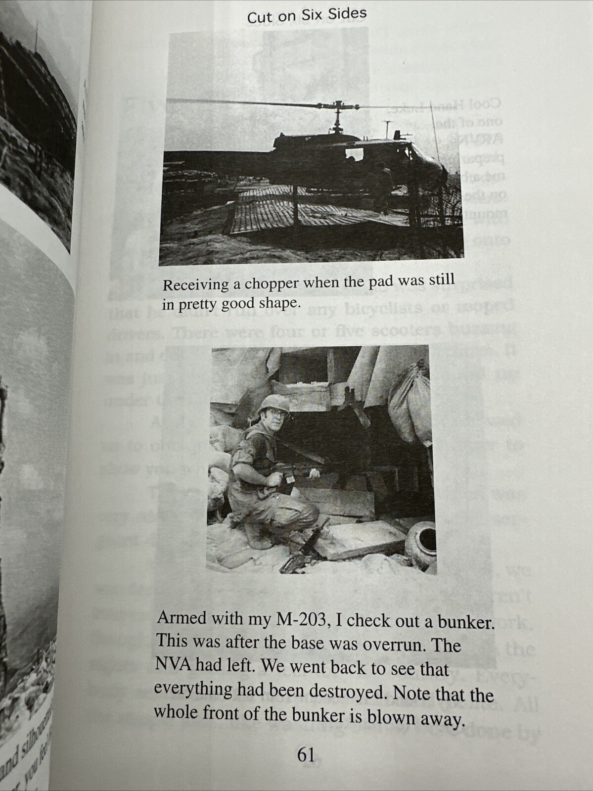 Cut On Six Sides Rare Vietnam Ohio Dennis Thatcher Paperback 1999 192 Pages