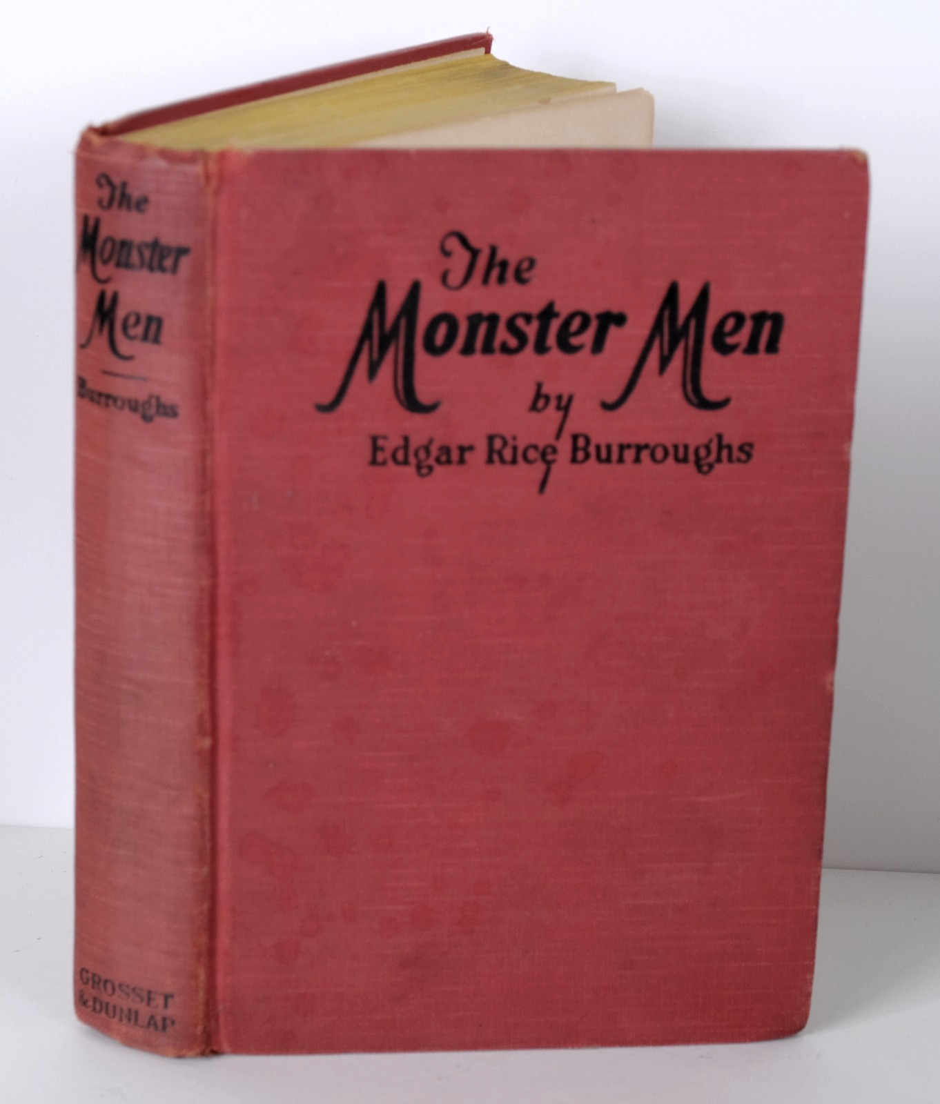 1929 “The Monster Men” Edgar Rice Burroughs Grosset & Dunlap Hardcover Very Good