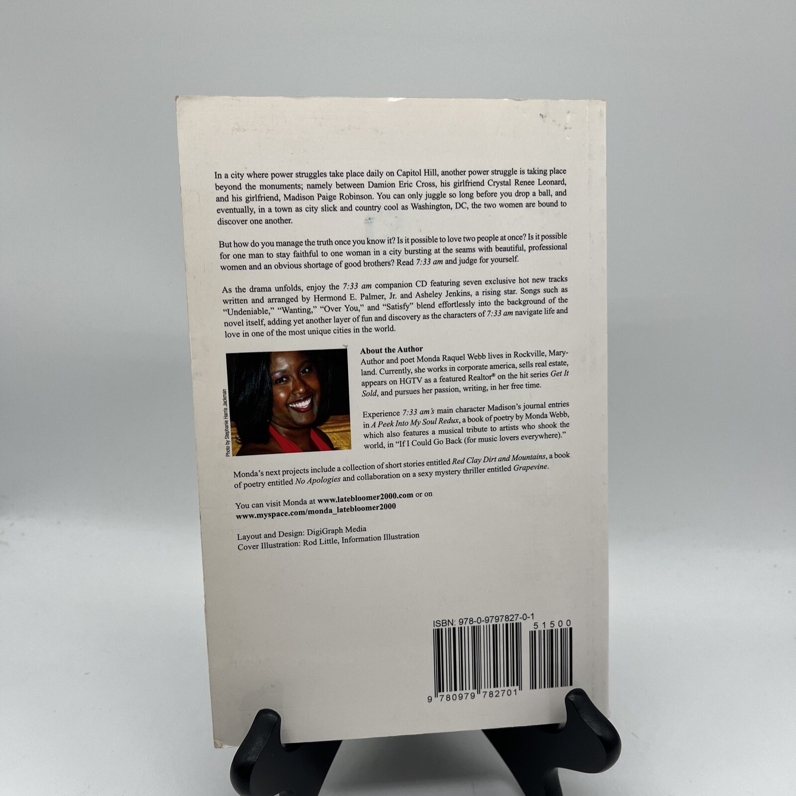 Signed Copy 7:33am : “The Clock Is Ticking. Wake Up!” by Monda Raquel Webb
