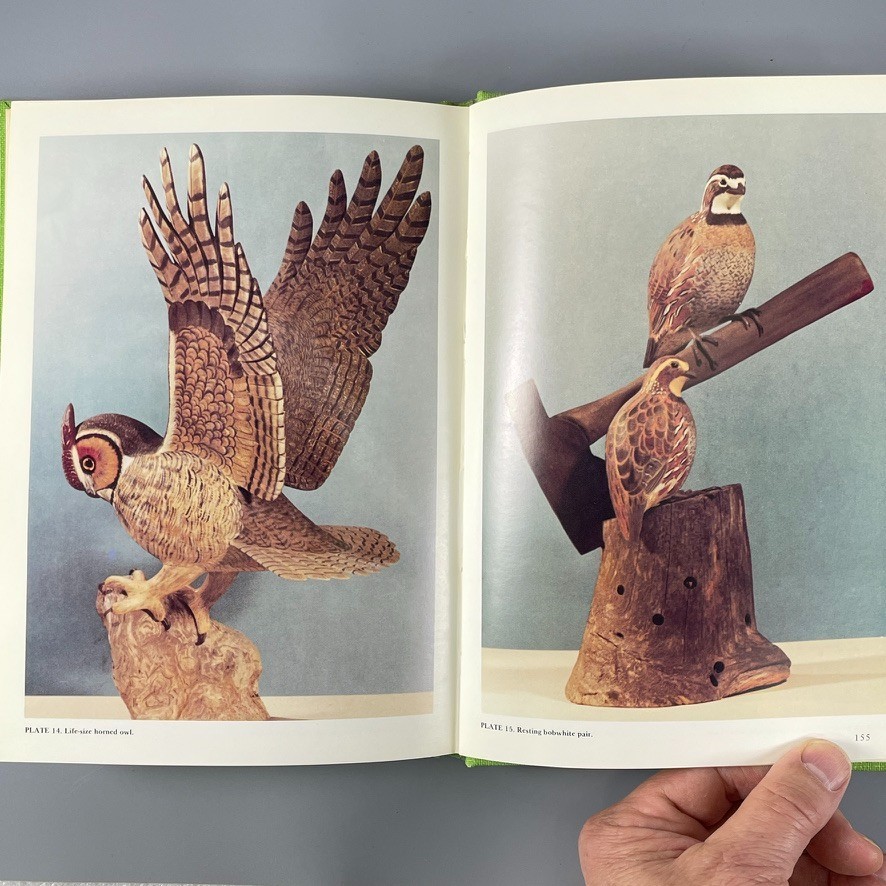 The Art of Bird Carving by Wendell Gilley – Hillcrest 1972 – HC/DJ