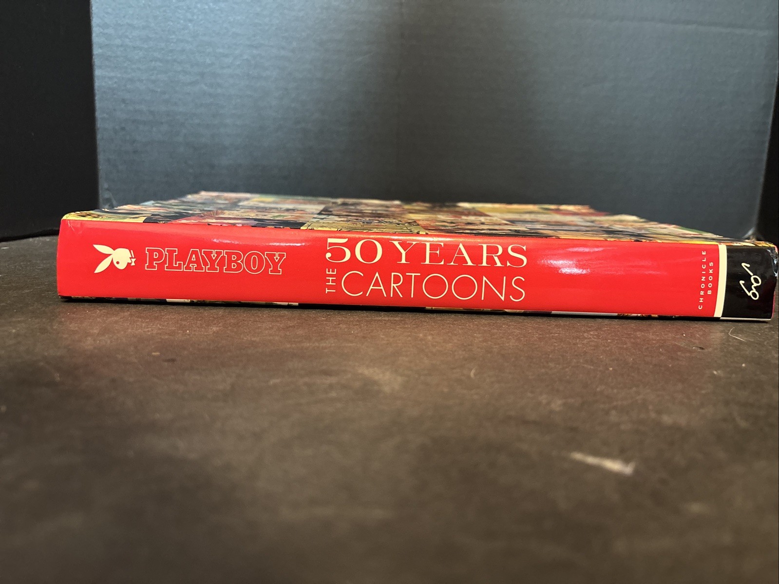 Playboy 50 Years The Cartoons Hardcover Book 2004 Hugh Hefner Art Humor VG