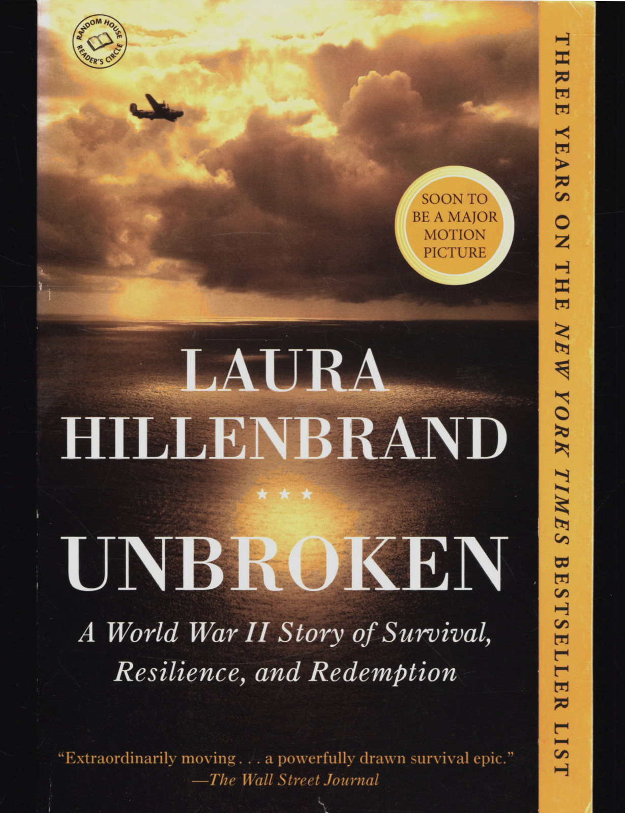 LAURA HILLENBRAND UNBROKEN WORLD WAR II VERY GOOD