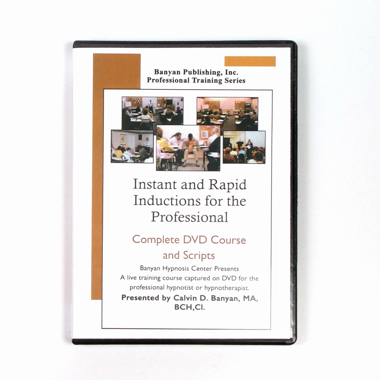 INSTANT AND RAPID INDUCTIONS FOR THE PROFESSIONAL 2 DVD Hypnosis Trance hypnotic