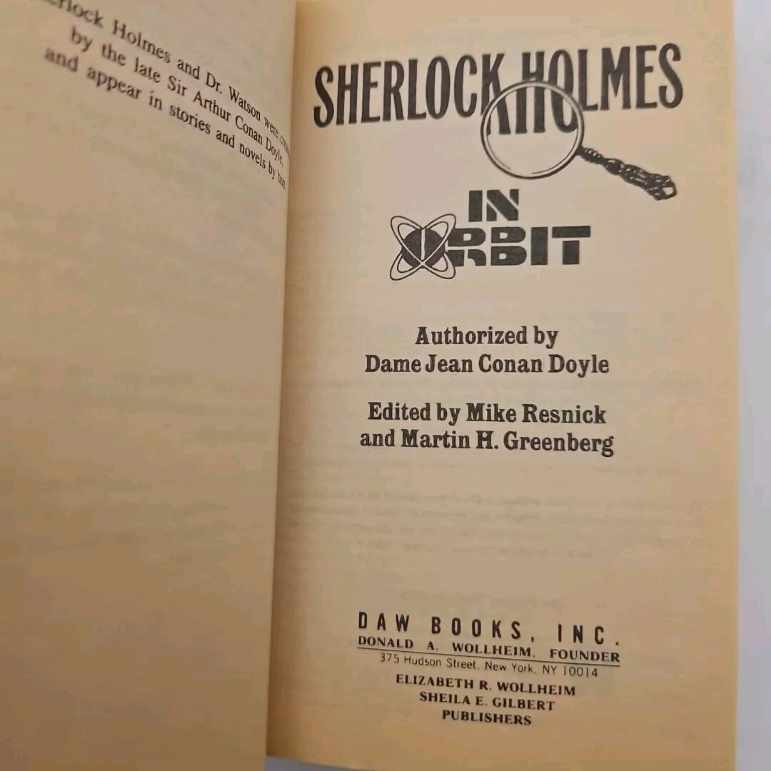 Sherlock Holmes In Orbit Ed By Mike Resnick 1995