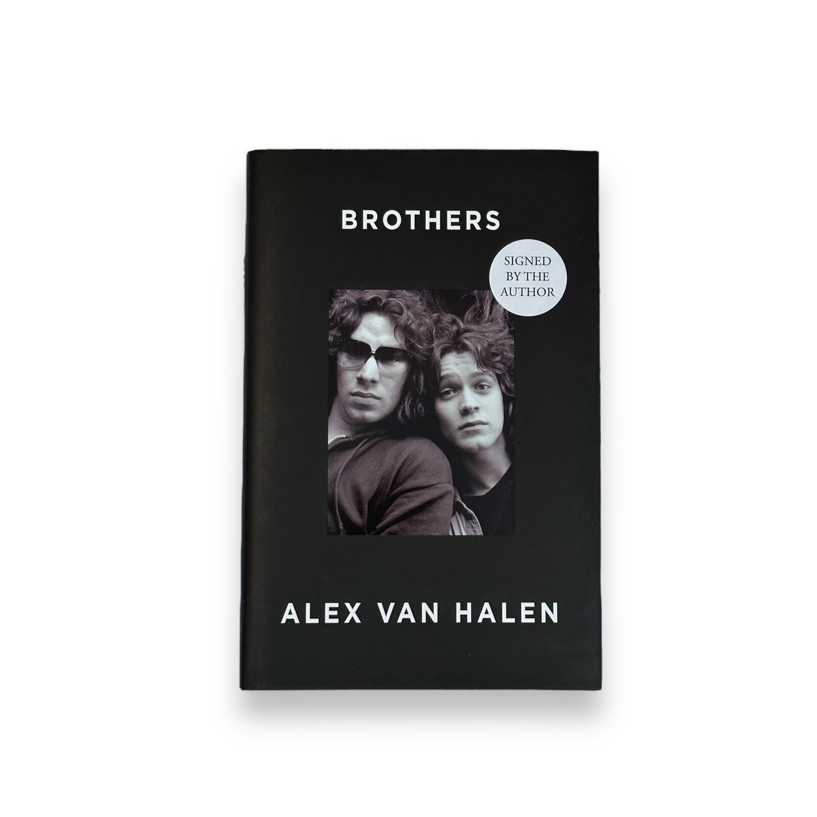 Van Halen Brothers SIGNED Hardback Book Rock & Roll Music Memorabilia Gift New