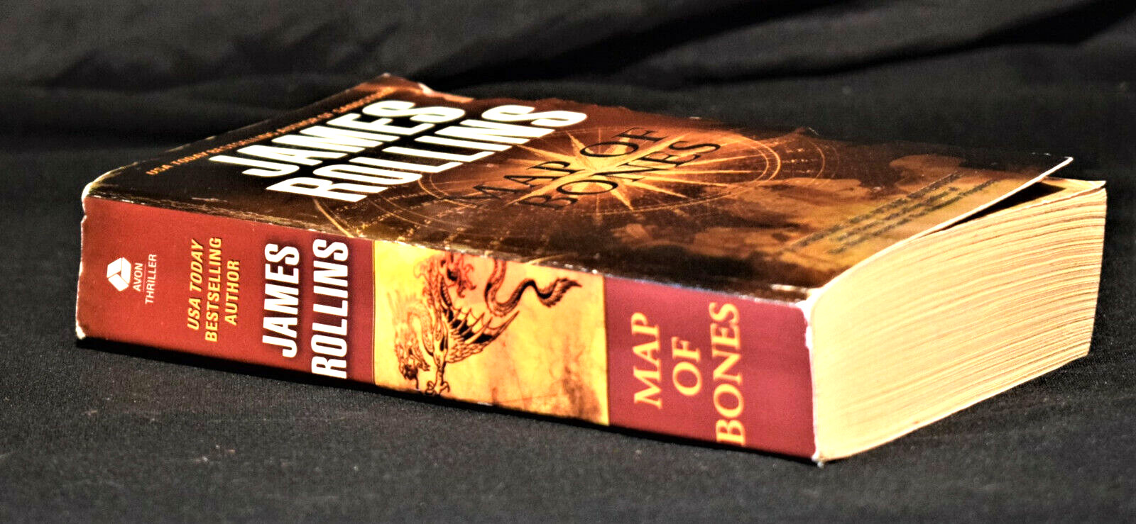 Map of Bones by James Rollins (Sigma Force Novel) ~ 540 pages (2006) Paperback