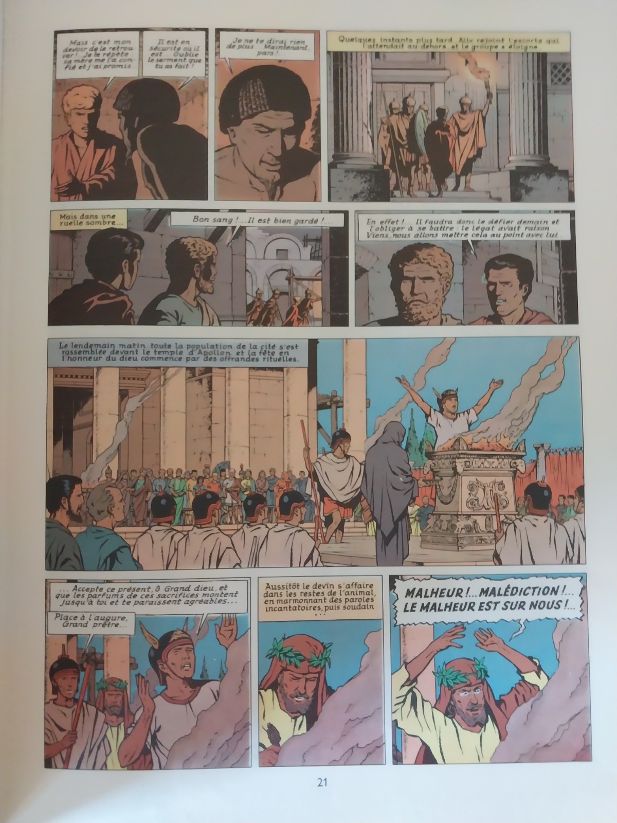Jacques Martin – Alix – Le Dieu Sauvage – Casterman