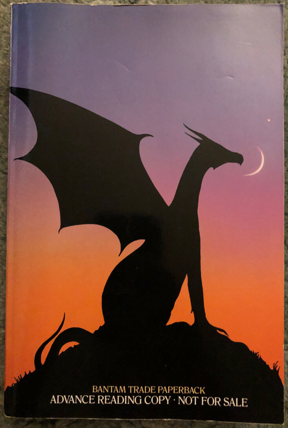 Lords of the Sky, Angus Wells, Uncorrected Proof, 1994 Bantam oversized pb