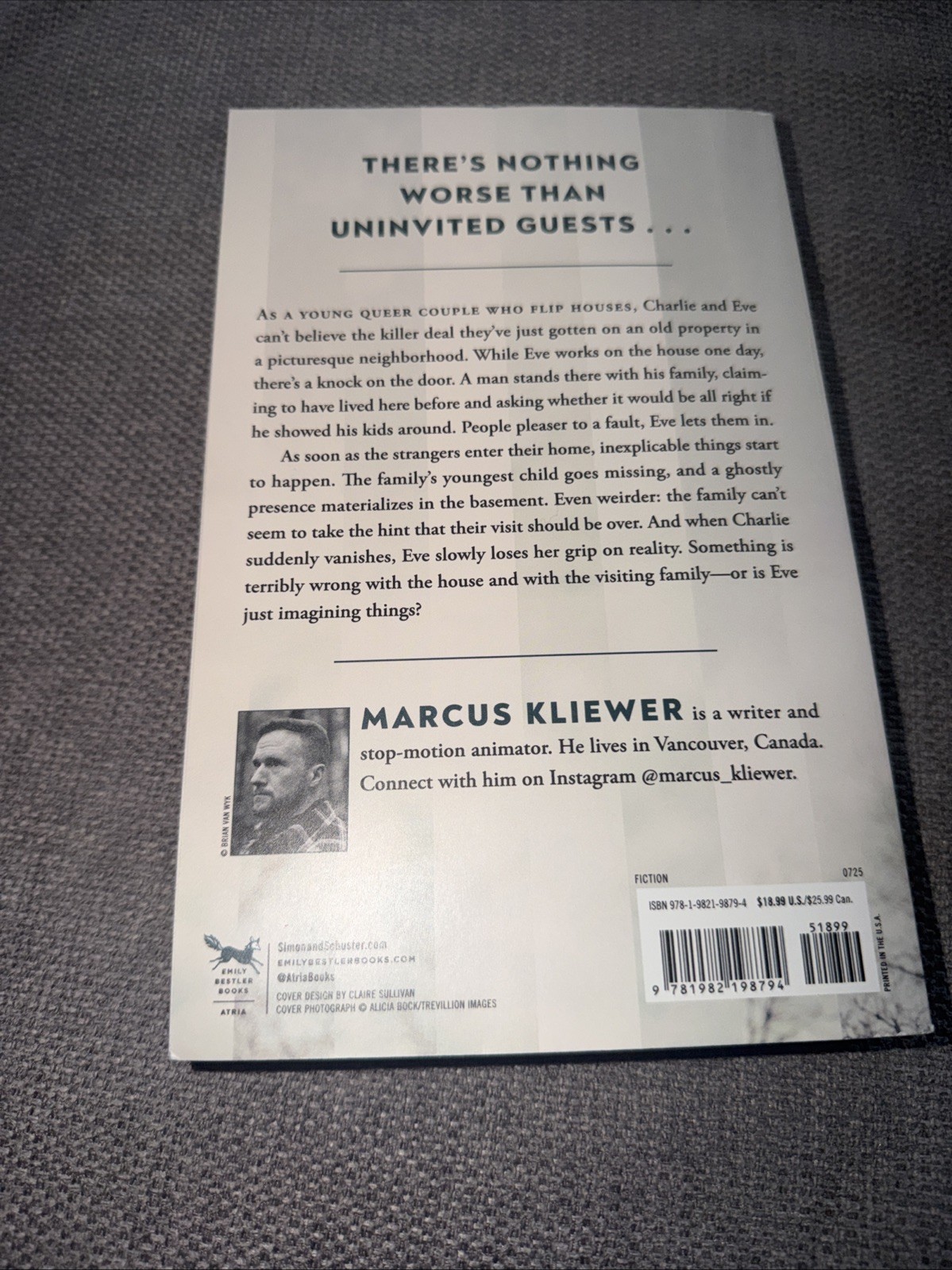 We Used to Live Here: A Novel, Kliewer, Marcus, Excellent Book