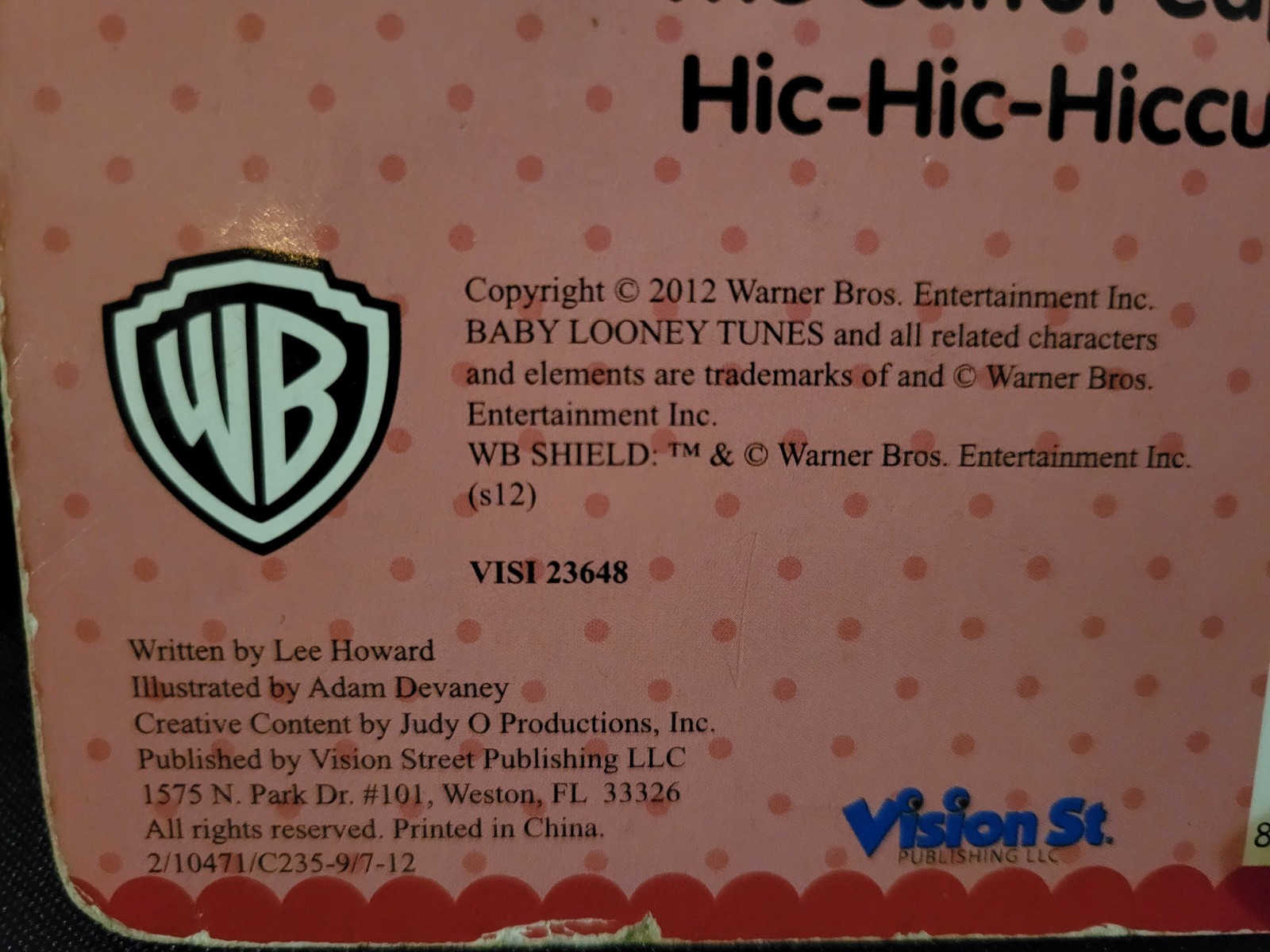 Hic – Hic – Hiccup ! FUNNY FRIENDS , BABY LOONEY TUNES