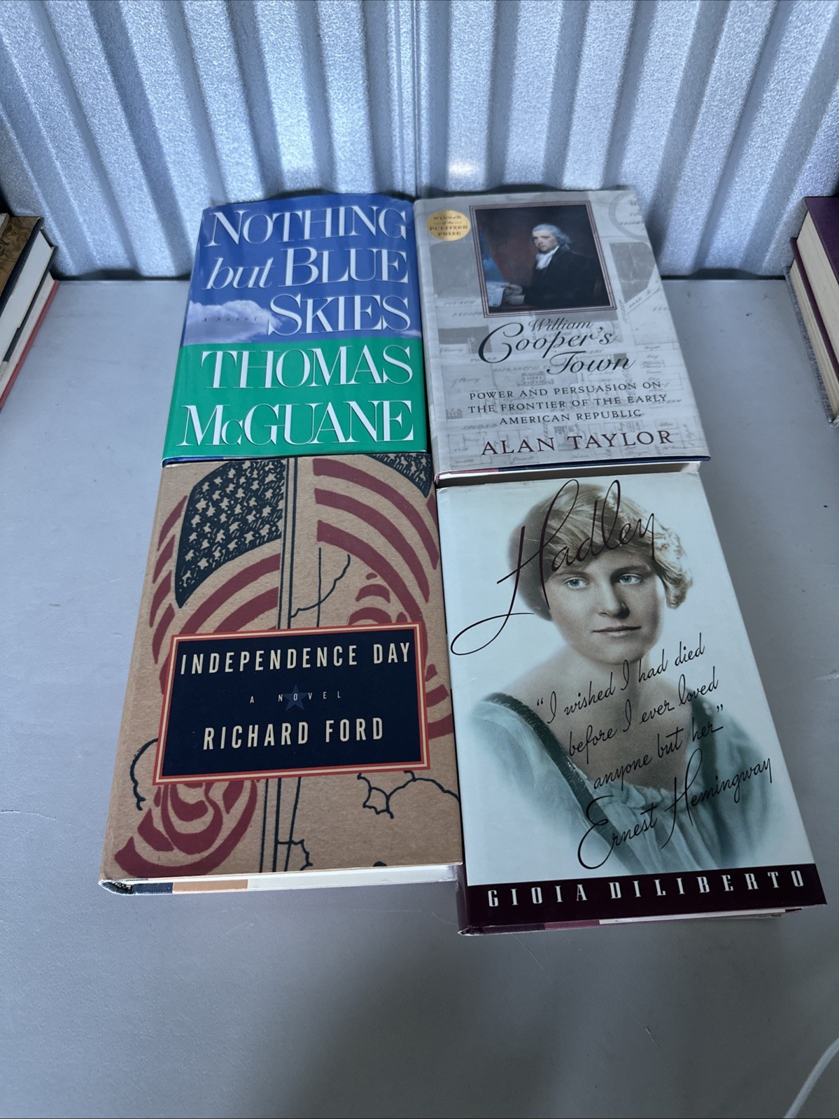 Lot Of 8 Novels Mixed Authors, Genres And Titles Hardcover Dust Jacket Books