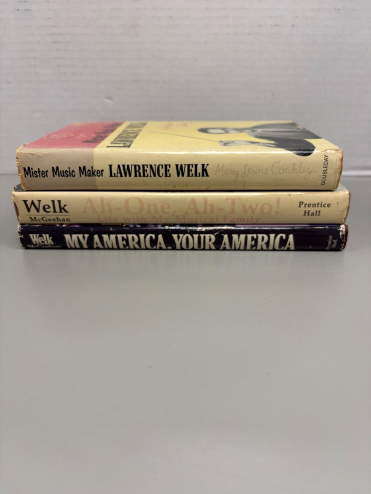 Lawrence Welk Lot of 3 Hardcover (See Photos for Titles)