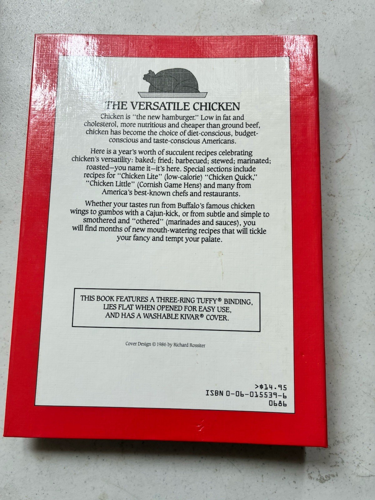 365 Ways to cook Chicken Cheryl Sedaker 234 pages Hardcover lies flat