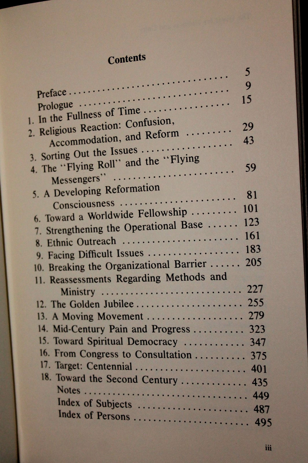 Rare 1980 Hardback copy of THE QUEST FOR HOLINESS AND UNITY (Church of God)