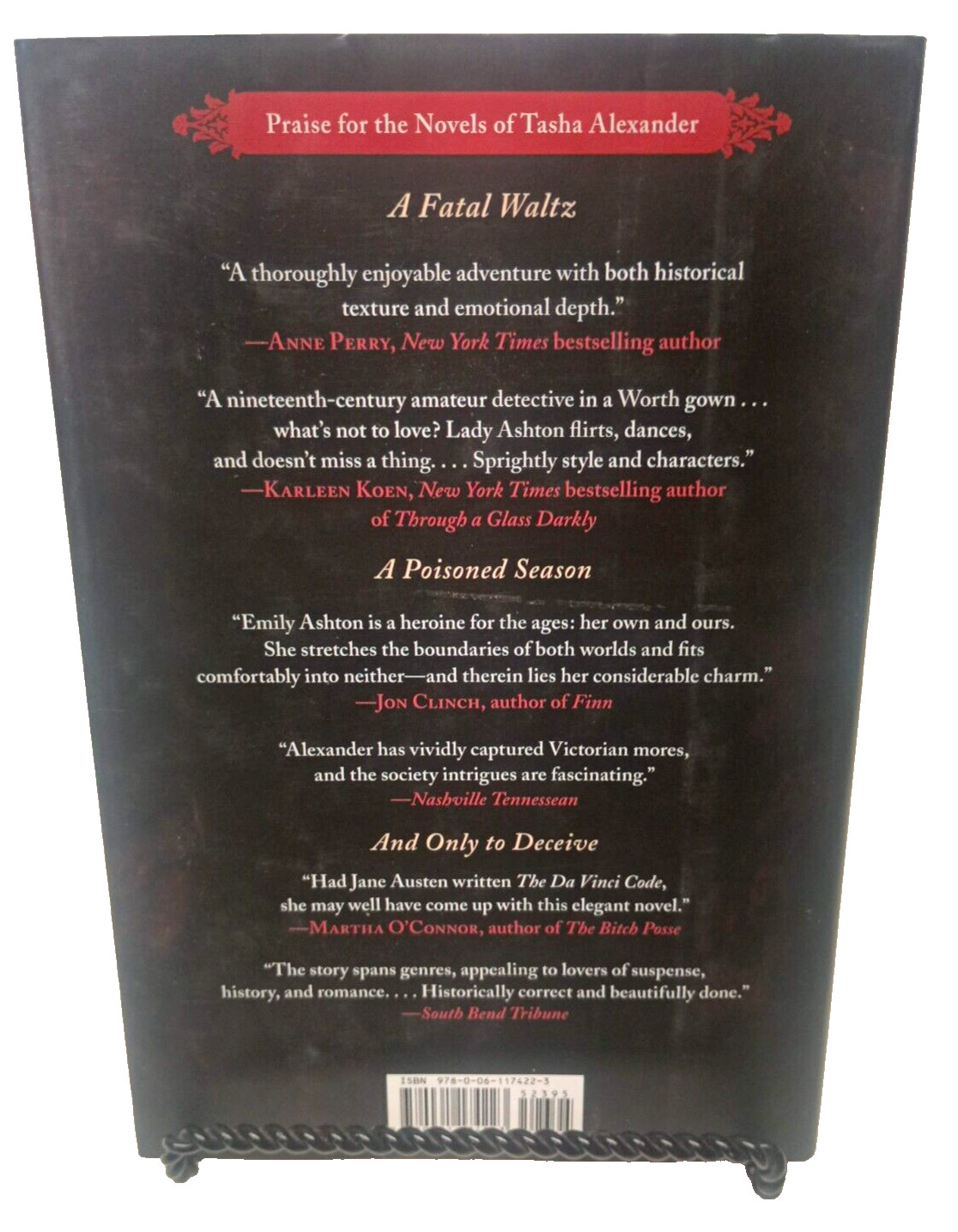 A Fatal Waltz Tasha Alexander Suspense Novel Rare 1st Edition Hardcover Book DJ