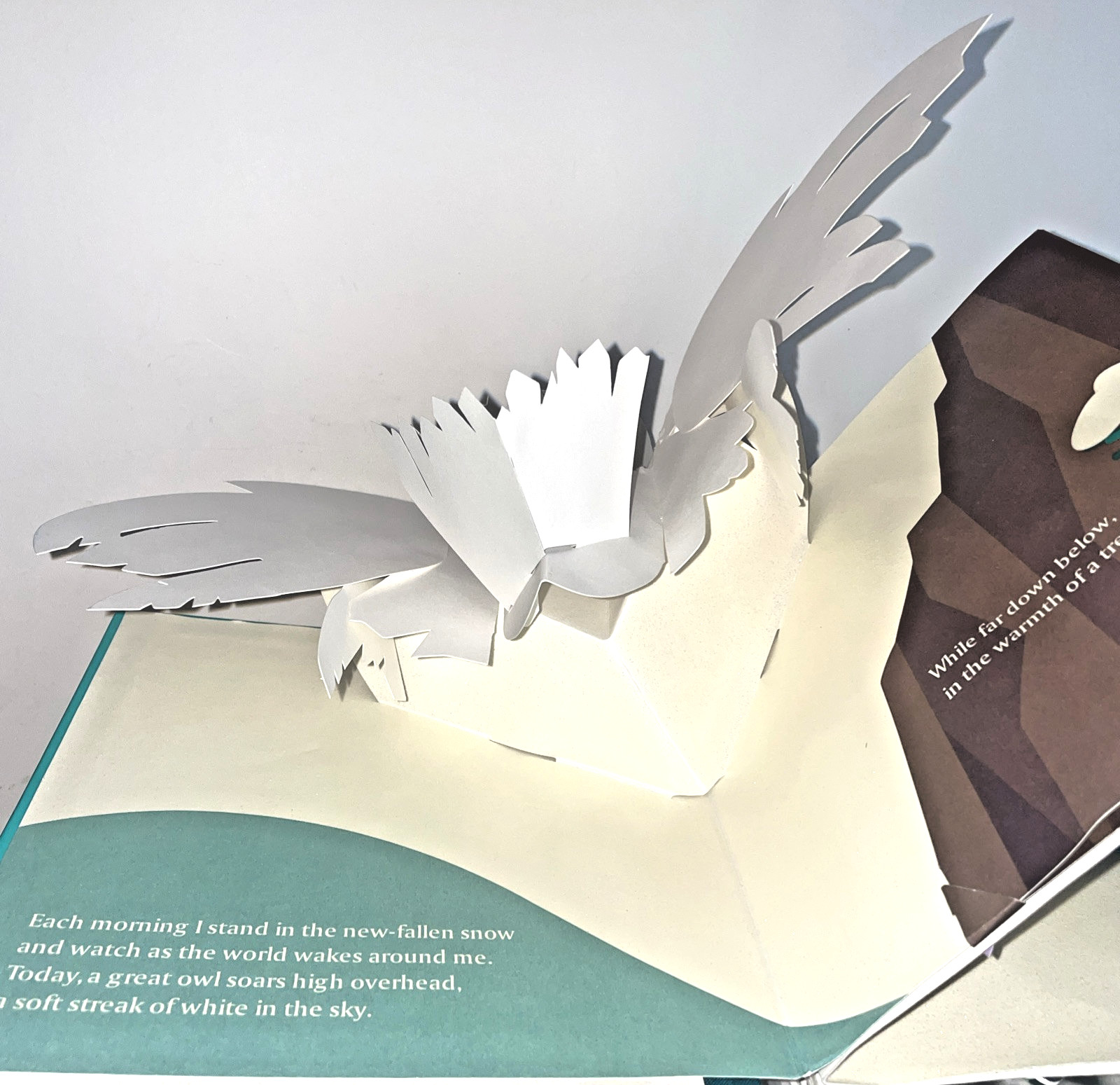 Winters Tale Pop Up Book Robert Sabuda First Edition 3D Glitter 2005 Classic SEE