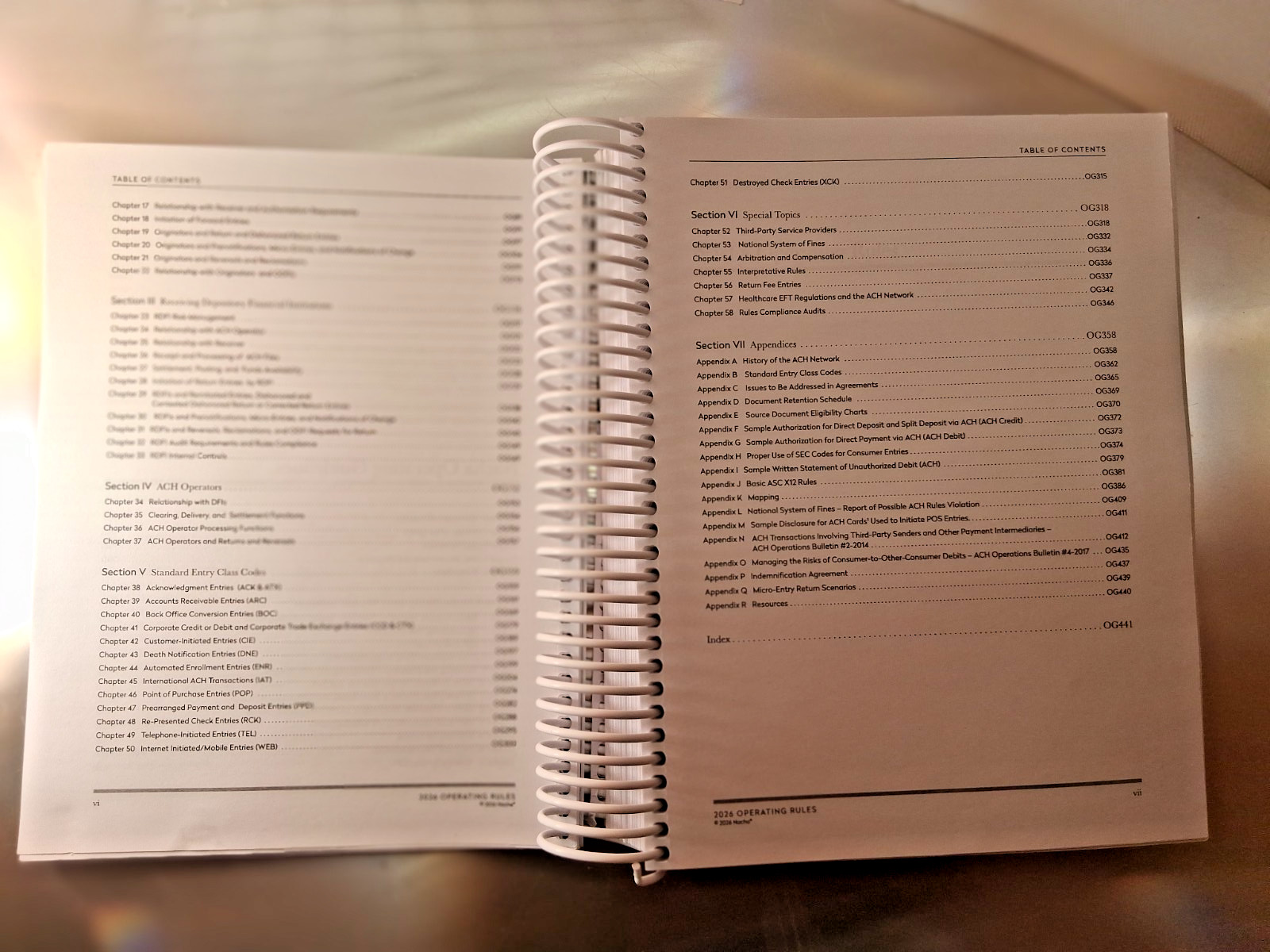 2026 Nacha Operating Rules & Guidelines Paperback – January 1, 2026,Spiral Bound