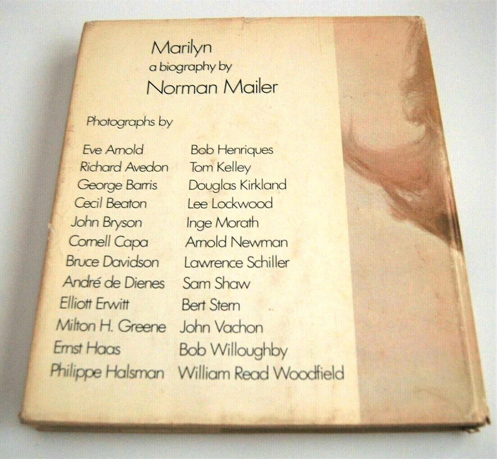 MARILYN: A BIOGRAPHY by Norman Mailer Hardcover 1973 First Printing