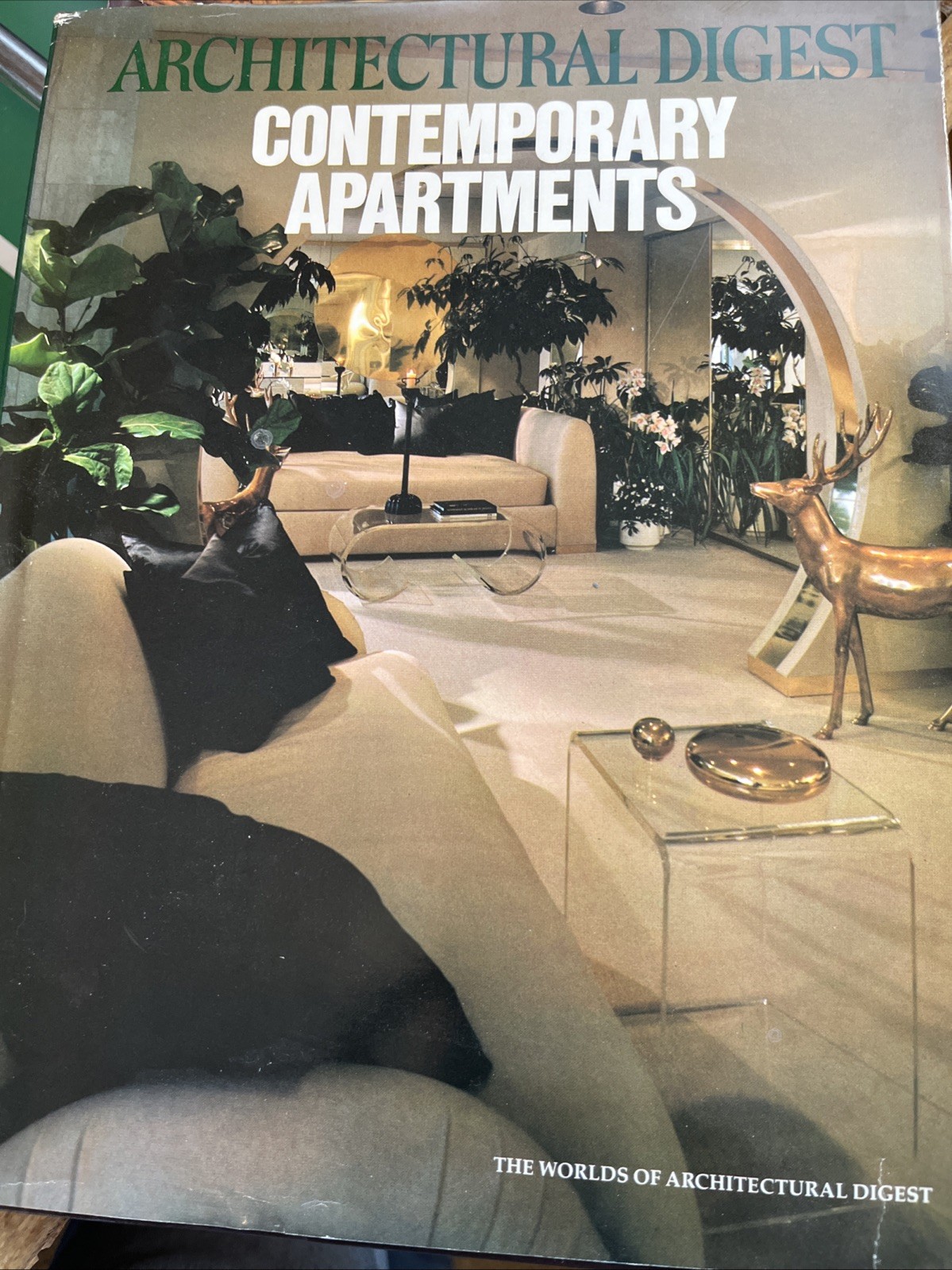 Four Vintage 1980S Architectural Digest Hardcover Books With D:Jacket Excellent