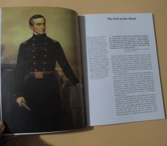 Fort Sumter South Carolina by Frank Barnes 1985 PAPERBACK BOOK 62 Pages