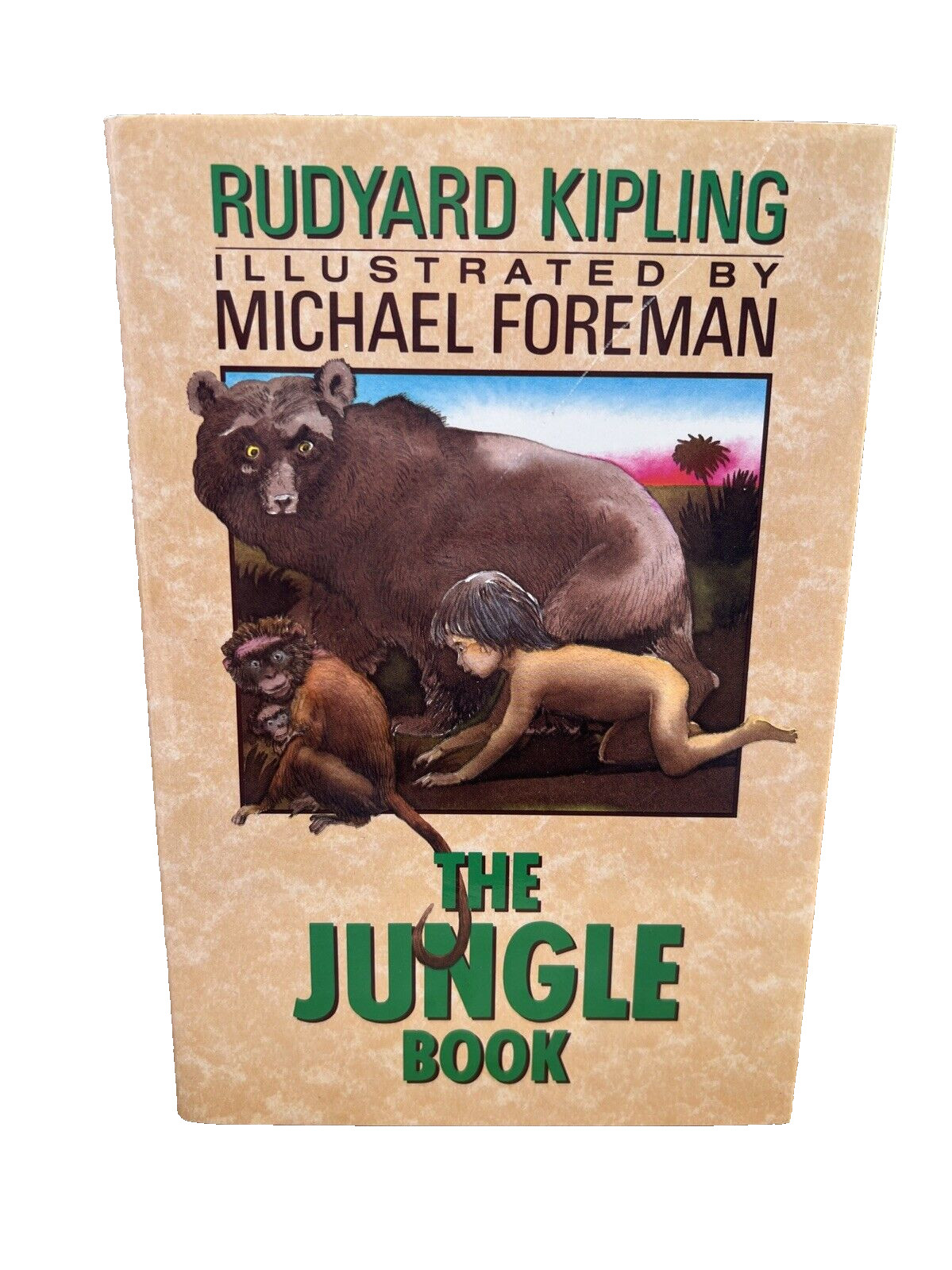 The Jungle Book Rudyard Kipling Illustrated by Michael Foreman HC/DJ/1987