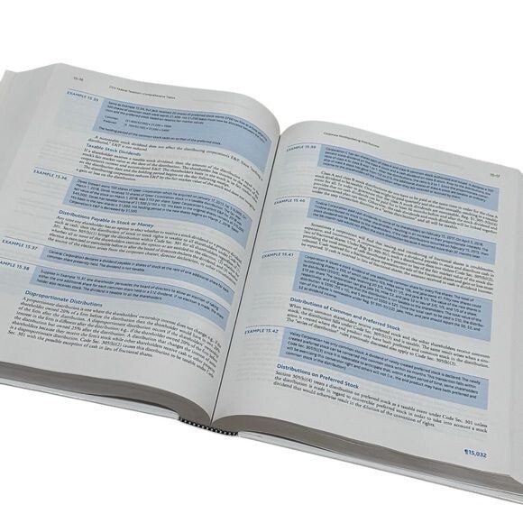 CCH Federal Taxation 2019: Comprehensive Topics Hardcover Book Wolters Kluwer