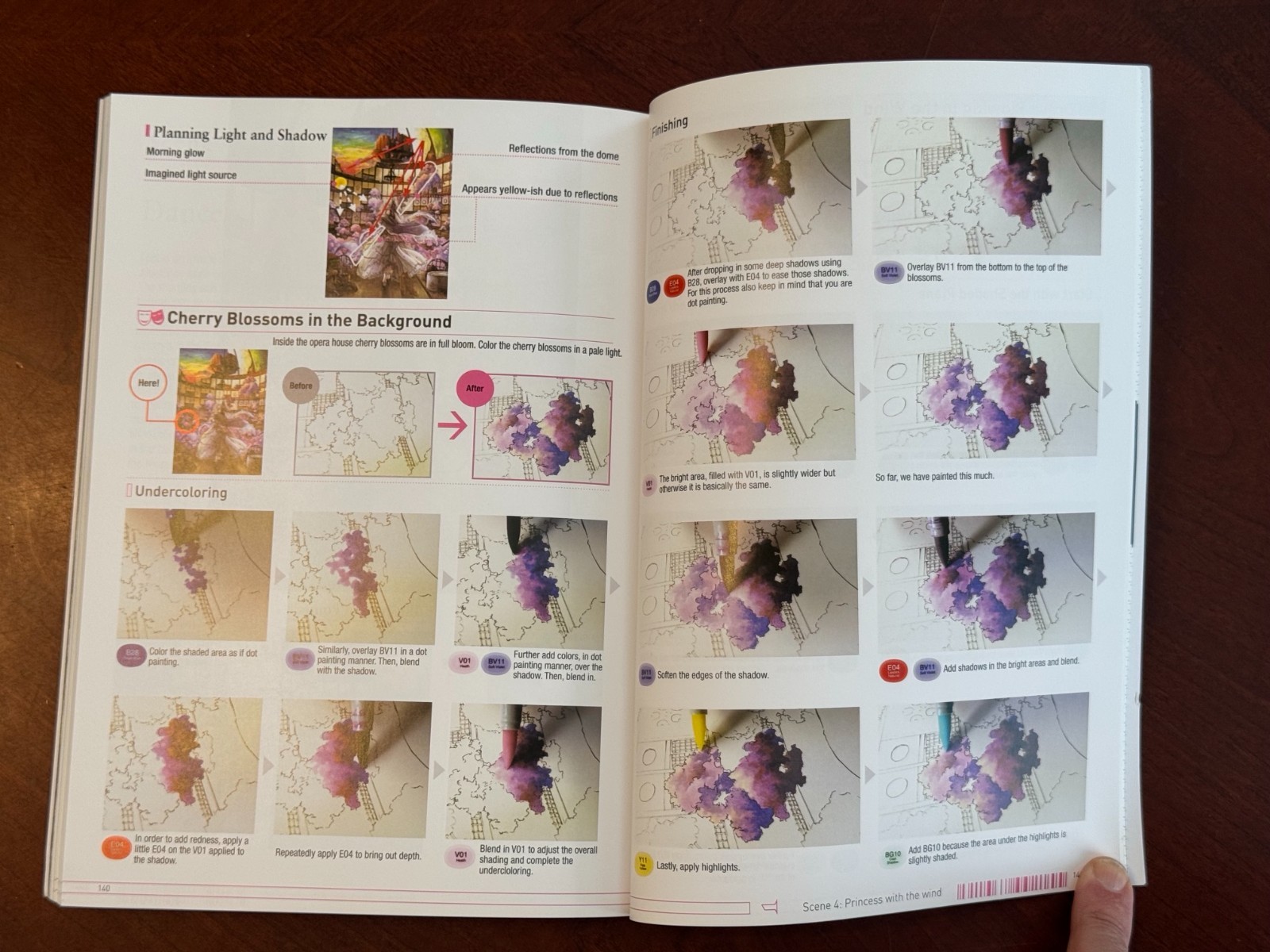 How to Render Eye-Catching Textures w COPIC Markers pb Yasaiko ART book