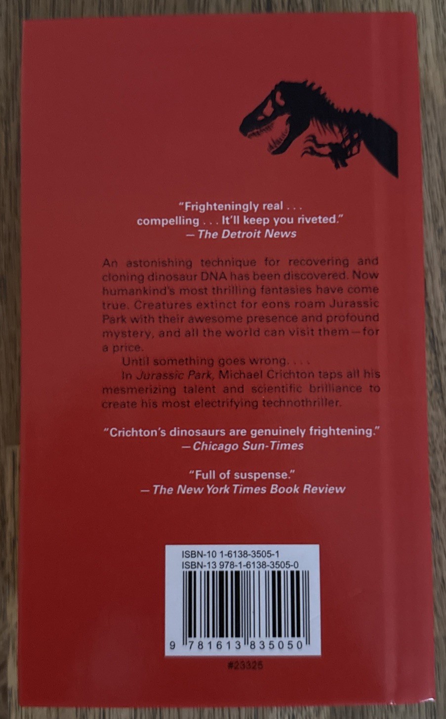 Jurassic Park Michael Crichton Mini Library Hardcover Pocket Edition 2015 Rare