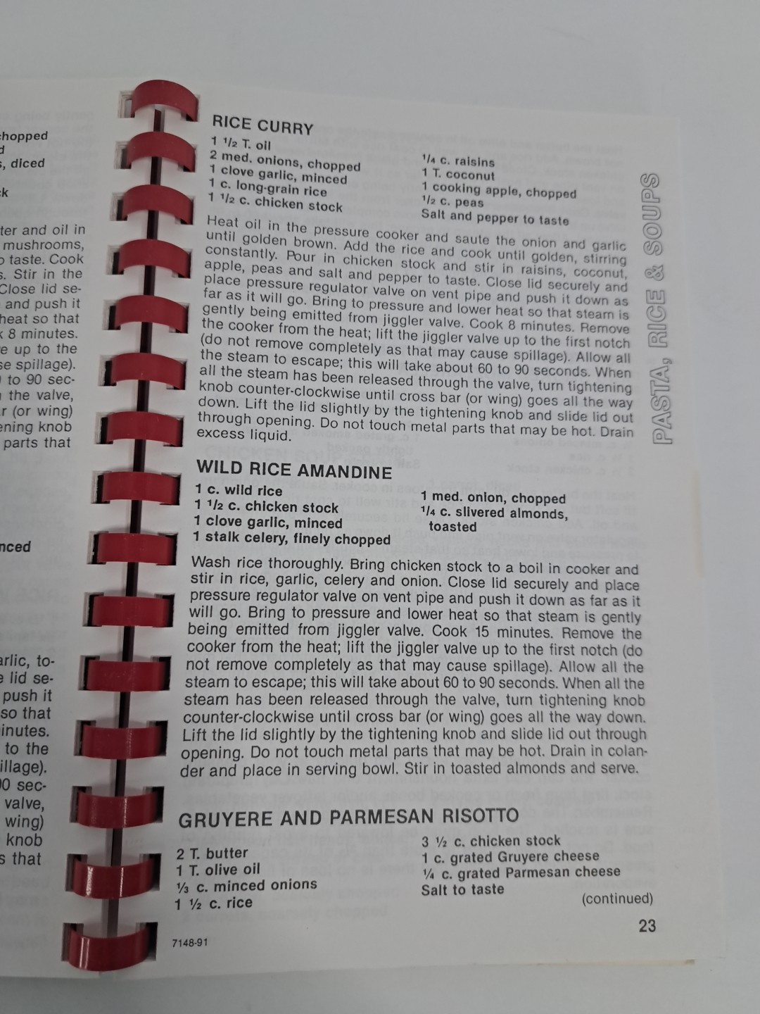 Pressure Magic : Cooking in a Supercooker, Plastic Comb, 1991, by Morris Press