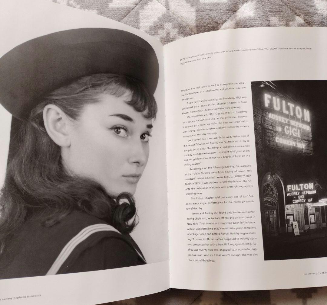 Audrey Hepburn Treasure Photo Collection Book 30cm x 22cm