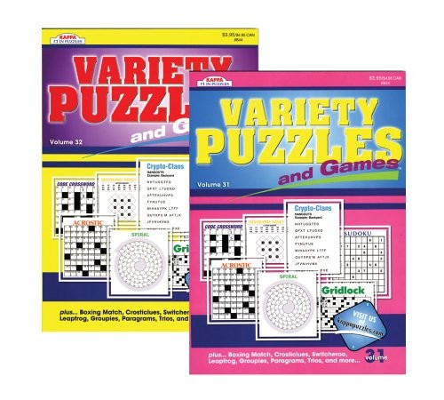 Variety Puzzles and Games – VERY GOOD