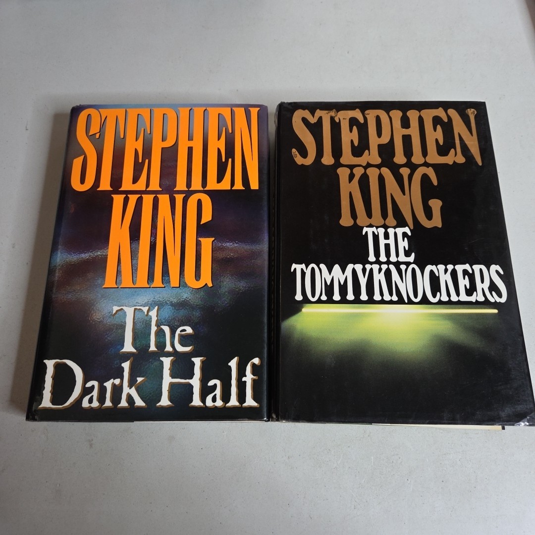 Stephen King 10 book lot Hardcover Misery Dark Half Tommyknockers Thinner More
