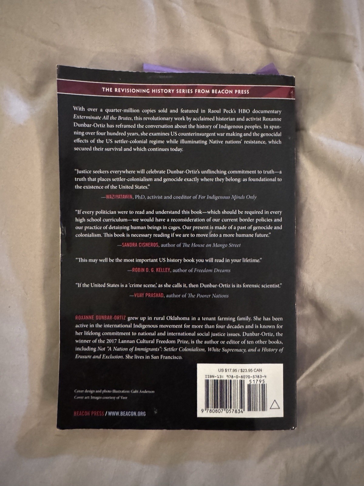 Indigenous Peoples’ History of the United States by Roxanne Dunbar-Ortiz