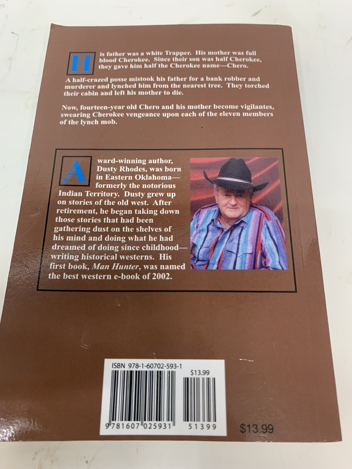 2008 Book – “Chero” – Author Dusty Rhodes Signed!