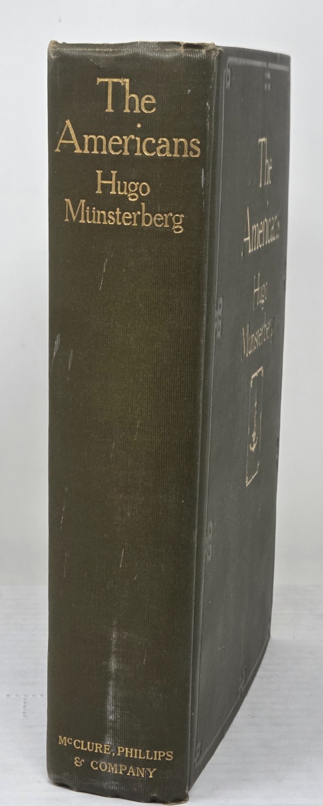 1904 The Americans Hugo Münsterberg Antique VINTAGE Book American Society