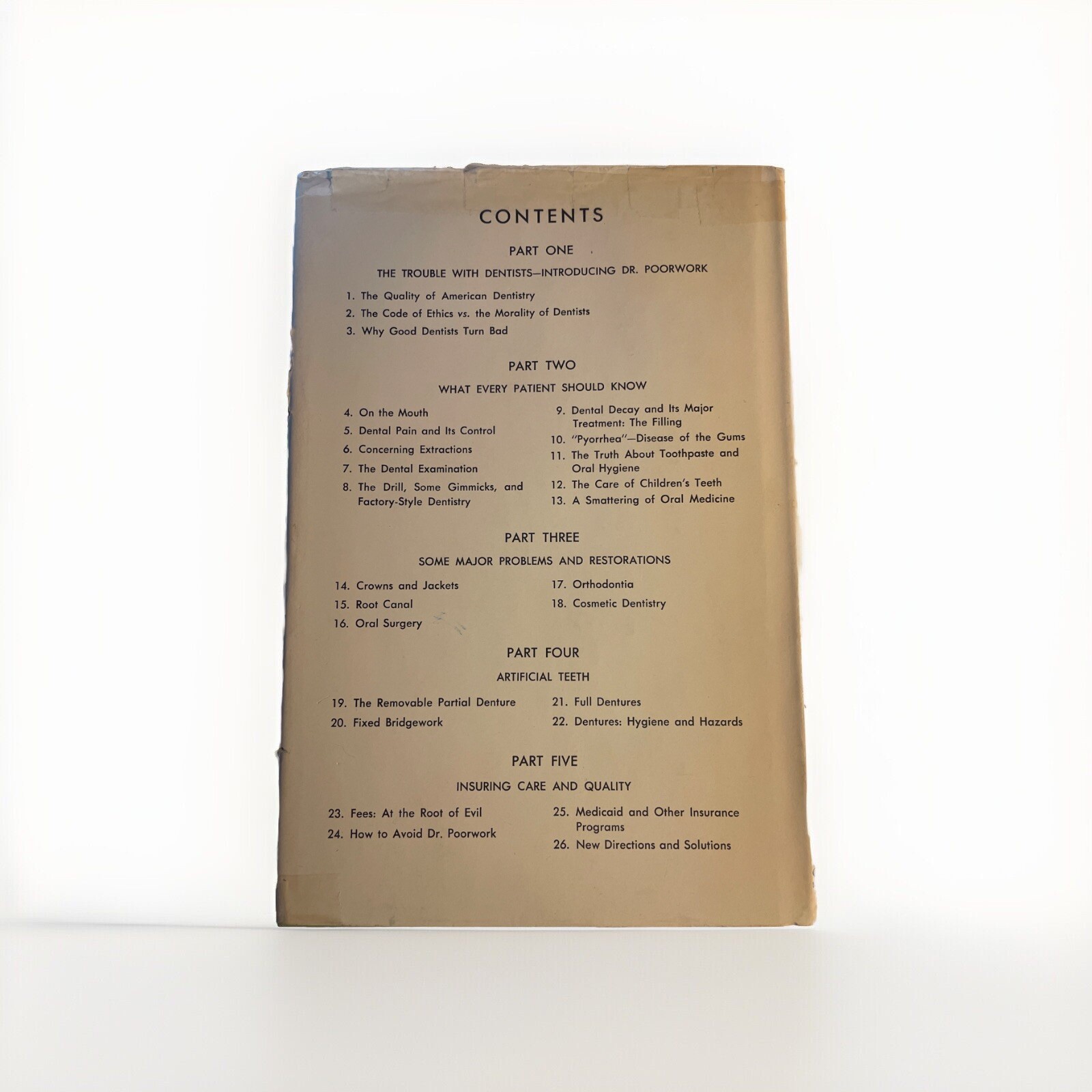 Dentistry and its Victims by Paul Revere D.D.S. 1970 Hardcover Dust Jacket