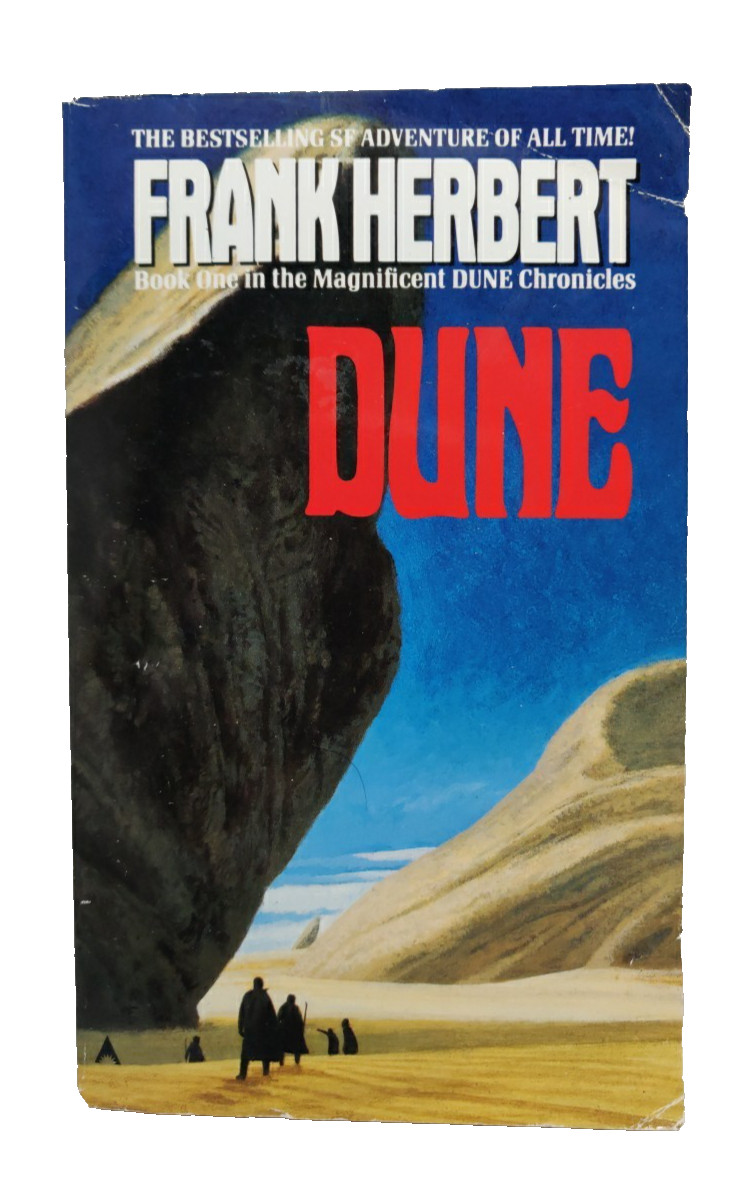 Dune by Frank Herbert MM Paperback Ace 1990 John Schoenherr Variant Art